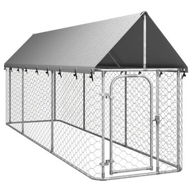 Dog pen clearance tarp